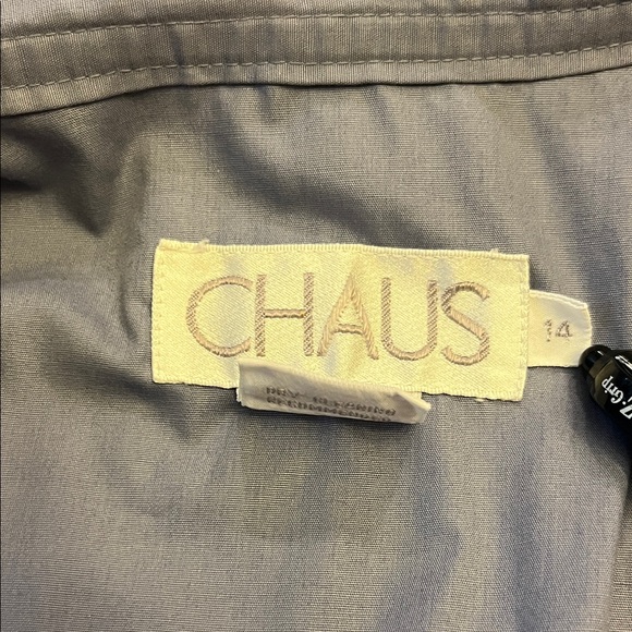 Chaus Women's Utility Jacket in Slate Gray size 14 - Picture 4 of 10